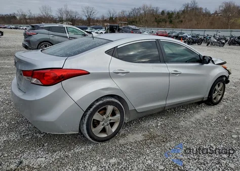2013 Hyundai Elantra Gls from USA, damaged, VIN KMHDH4AE8DU818226